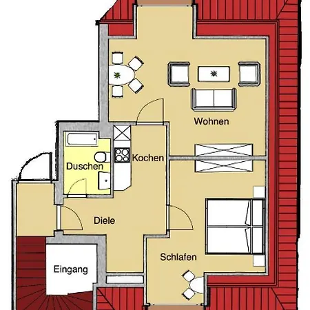 Ferienwohnanlage Dünenhaus Apartamento *